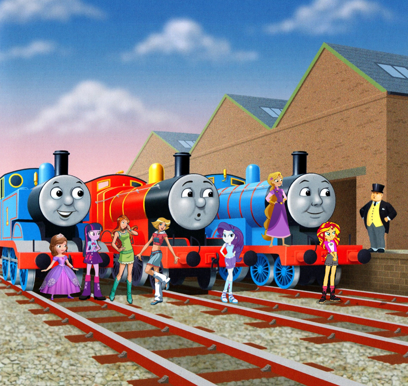 Thomasfn Thomas and his friends done with the Day's Work by greatioue on DeviantArt