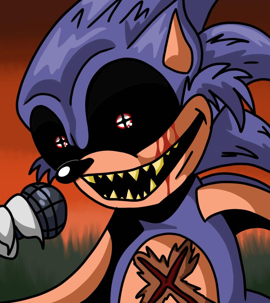 Lord X Sonic Exe Sticker