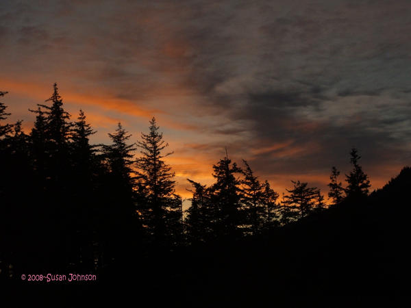 Sunset in Alaska