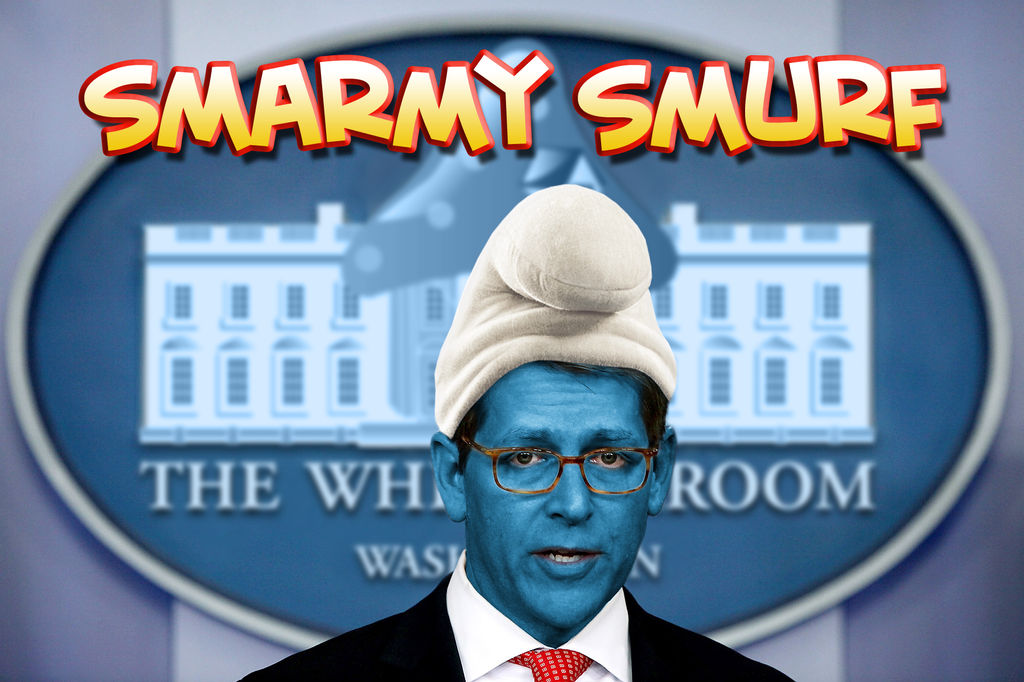 Smarmy Smurf by Cosmic-Duck on DeviantArt