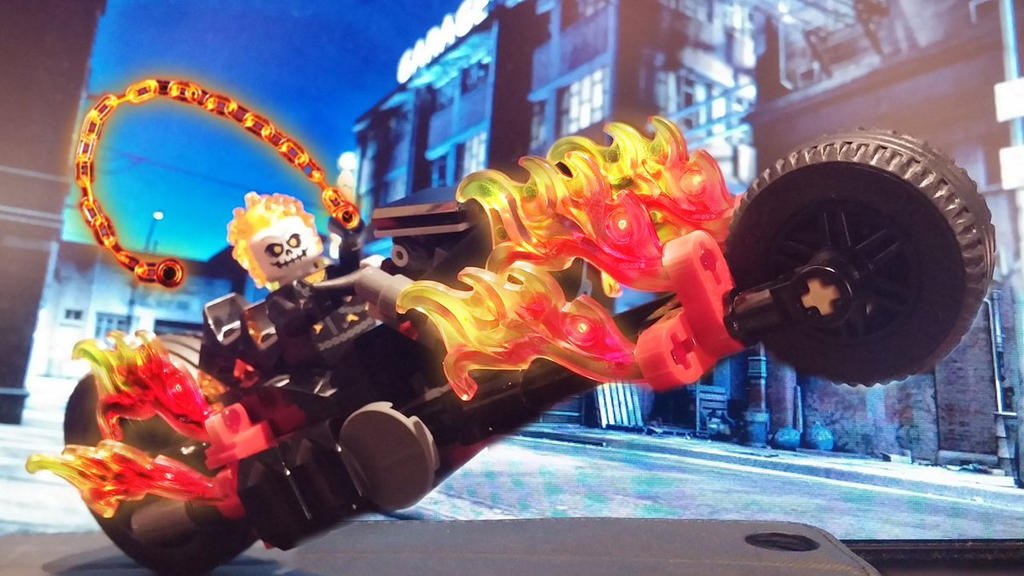Homemade Lego Ghost Rider Lego Ghost Rider by Cosmic-Duck on DeviantArt