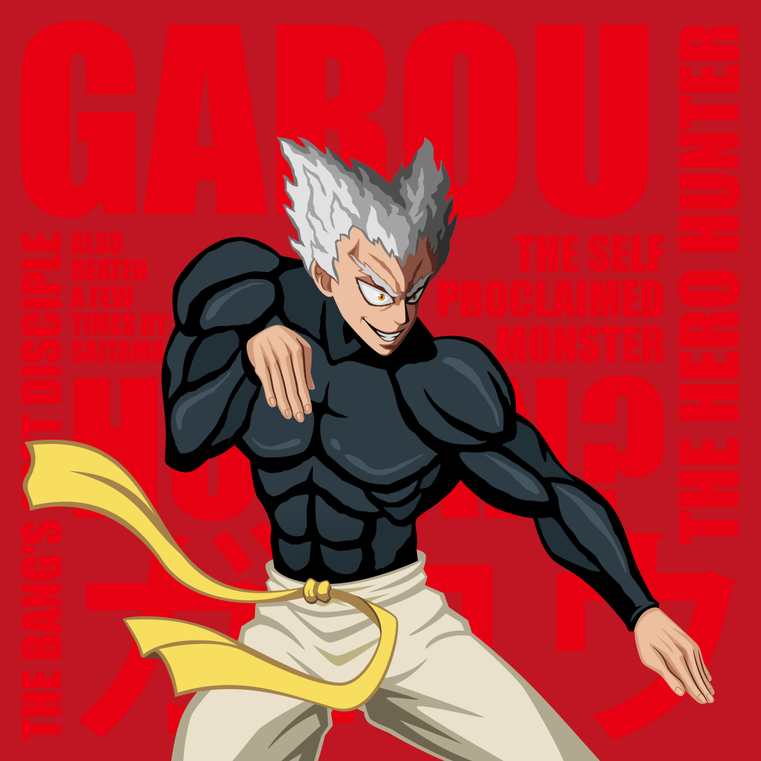 Garou - in fury by k9k992 on DeviantArt  Anime, One punch man, Personagens  de anime