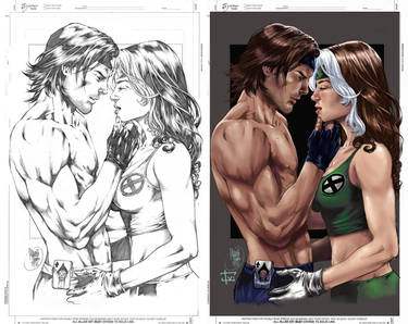 Gambit and Rogue by Abreu