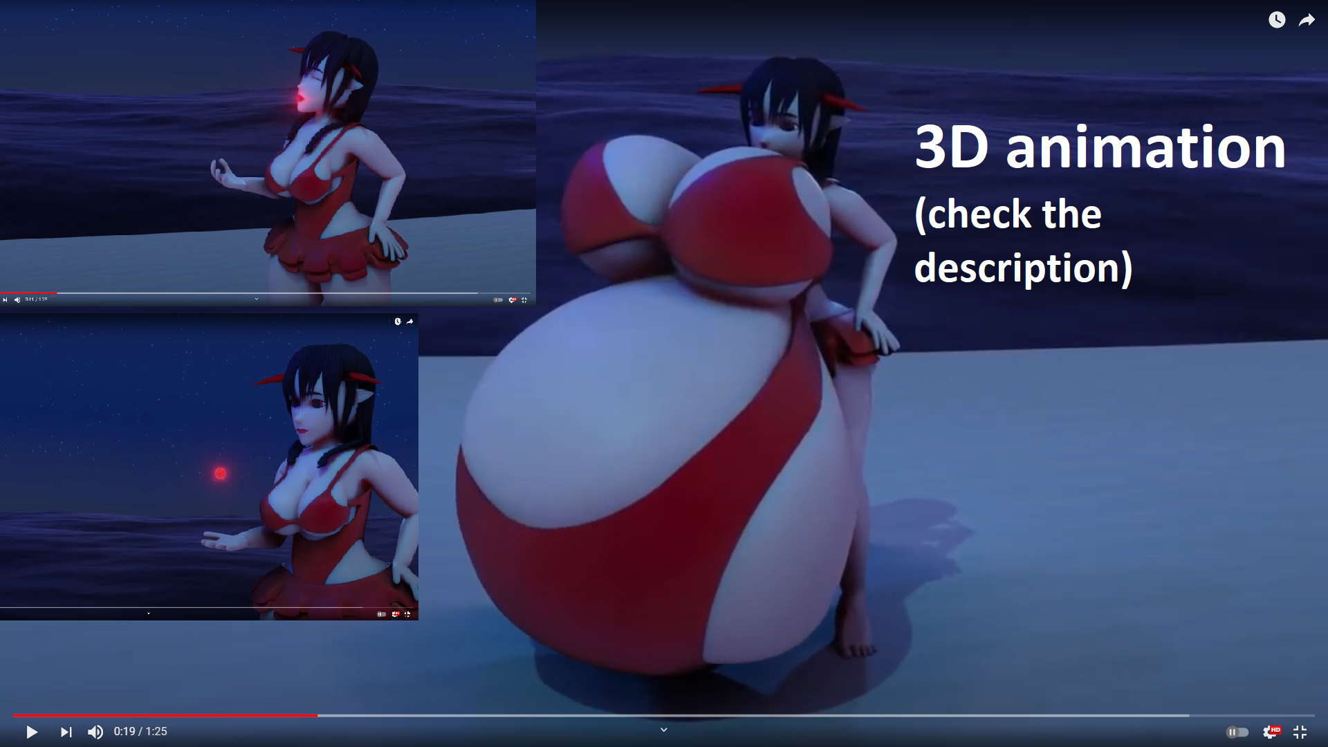Bloodless belly inflation animation! by Kanilan on DeviantArt