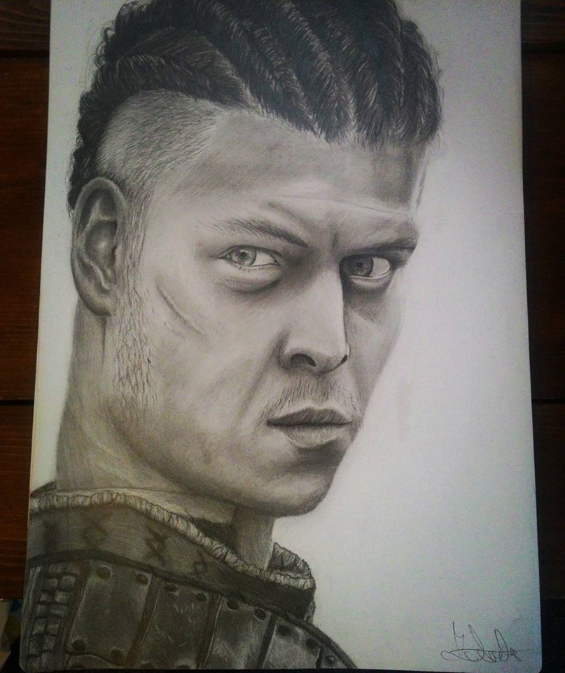 Ivar the Boneless by MakaIlustracion on DeviantArt