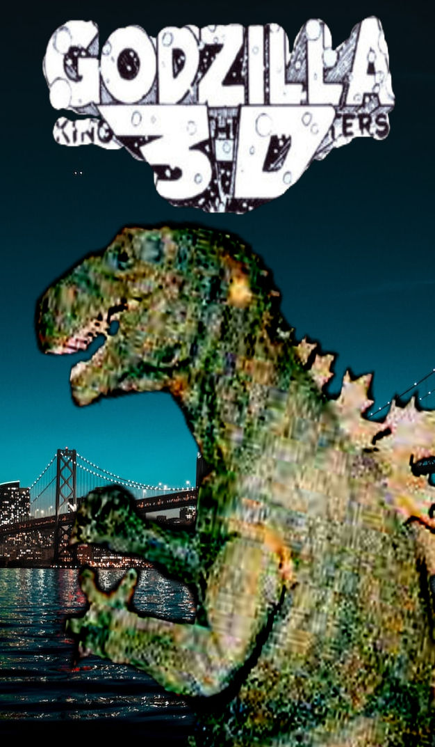 Godzilla: King of the Monsters 3-D (1983) Poster by GodzillaLover04 on ...