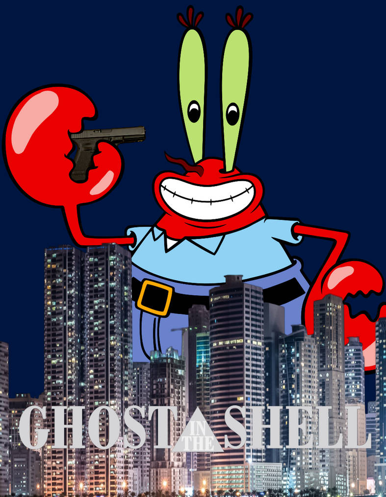 Shell Oil Parody Mr. Krabs Ghost in the Shell Parody by GodzillaLover04 on DeviantArt