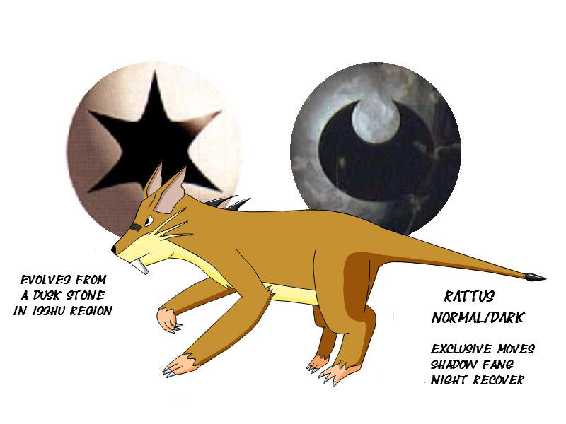Rootake Evolution Raticate Has Evolved by Edowaado on DeviantArt