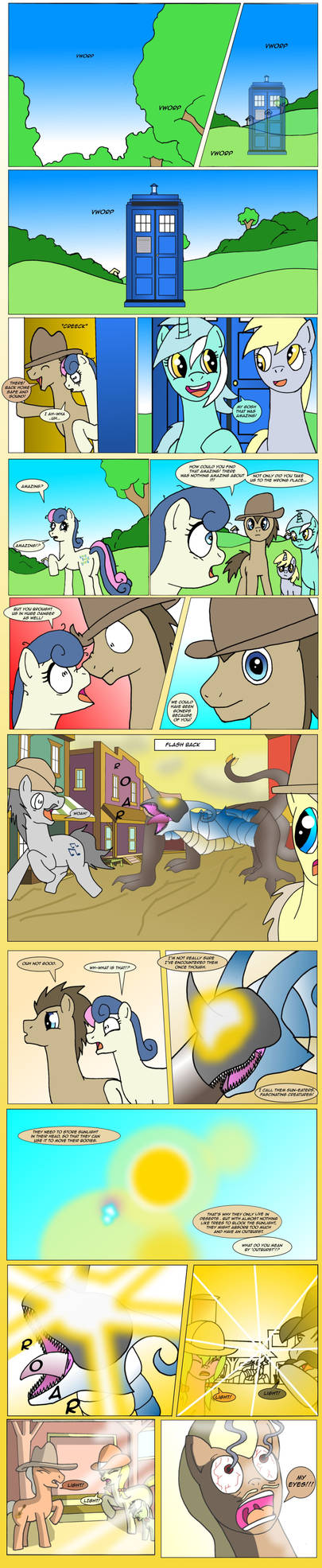 Doctor Whooves - Spending Time pt 1 by Edowaado