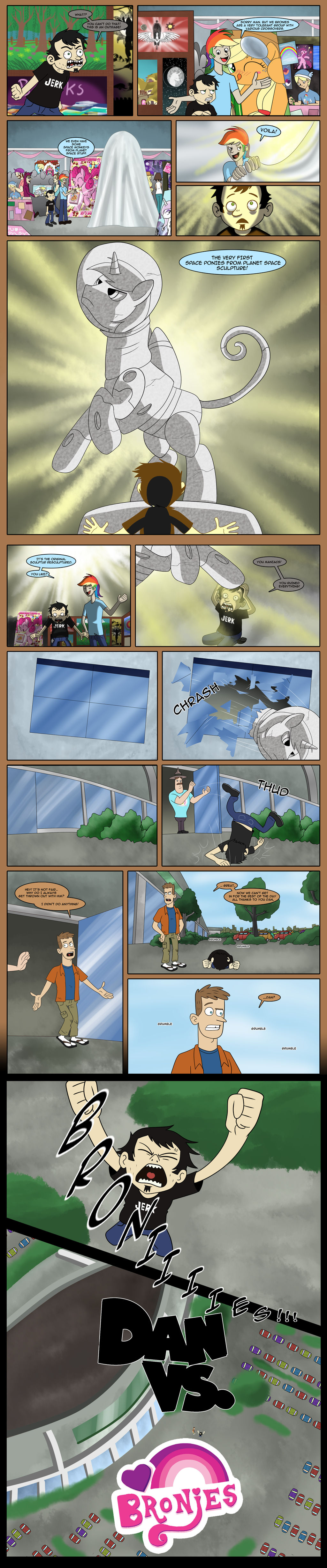 Dan vs Bronies - Intro End by Edowaado