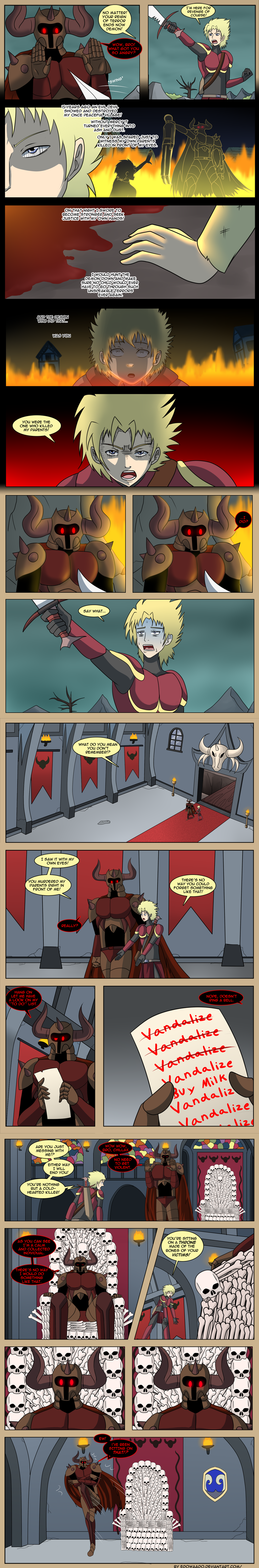 THE ADVENTURES OF THE DARK DEMON OVERLORD! Pt.2