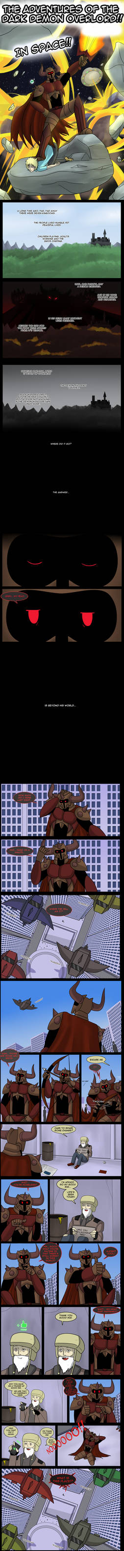 THE ADVENTURES OF THE DARK DEMON OVERLORD! INSPACE