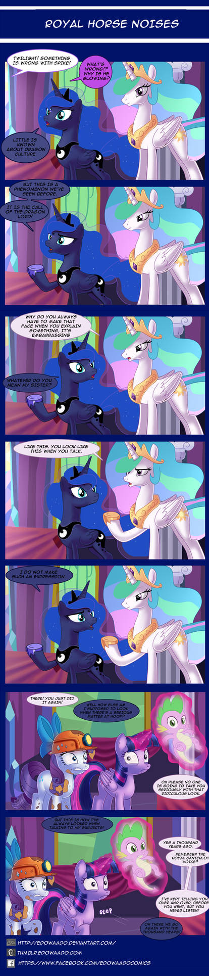 Royal Horse Noises by Edowaado