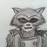 Rocket Raccoon portrait