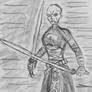 Asajj Ventress doodle.