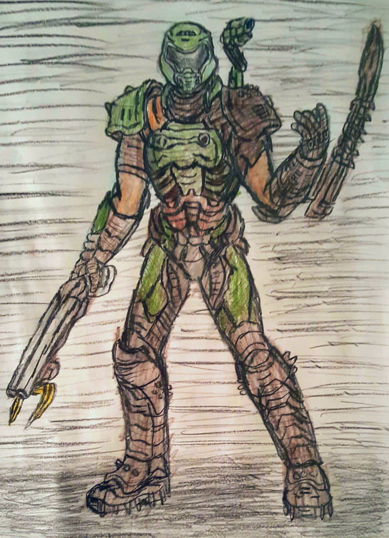 Doom Slayer by TheRavensBastard39 on DeviantArt