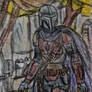 The Mandalorian rough sketch