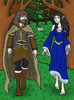 Beren and Luthien Portrait