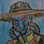 Cad Bane rough doodle sketch