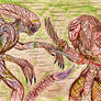 Alien vs Predator rough concept sketch