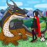 Huntress Meets Dragon