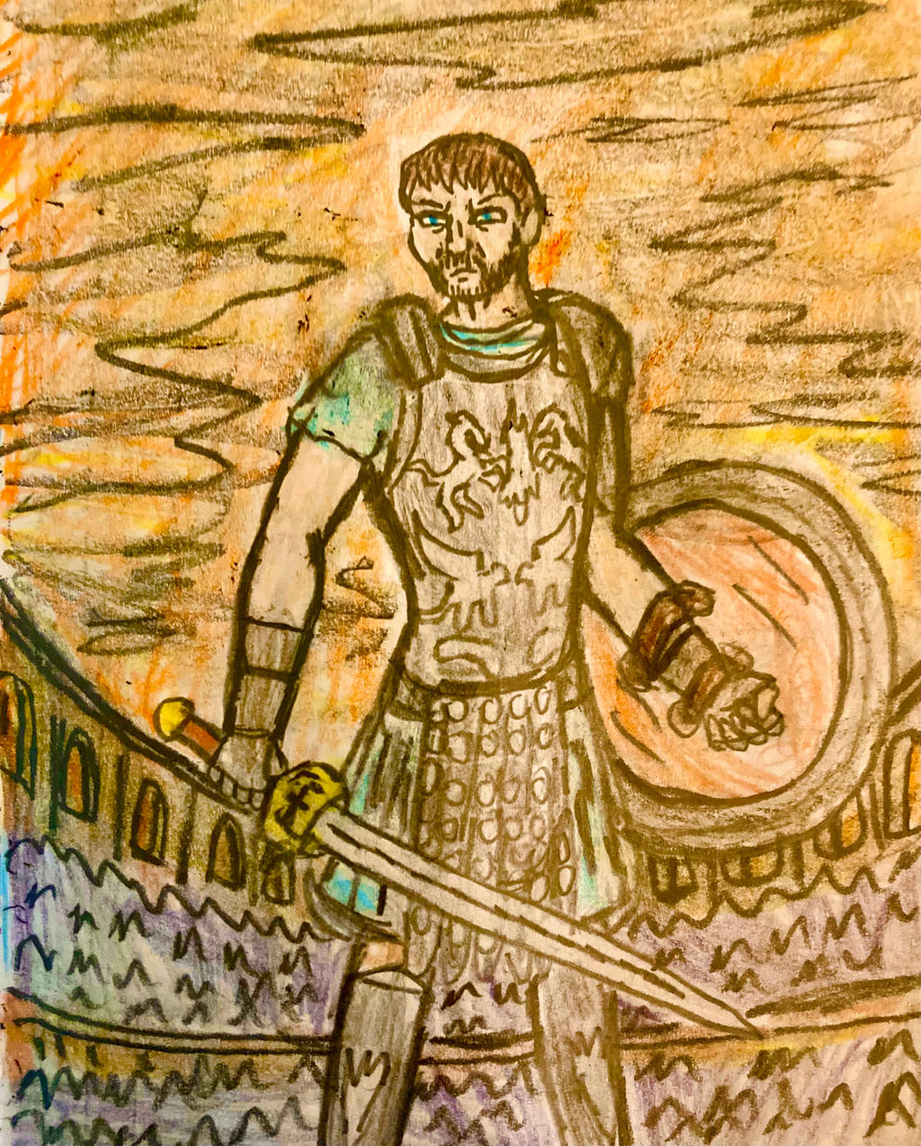 Maximus Decimus Meridius doodle sketch