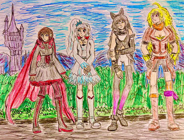 RWBY fanart Time To Say Goodbye 