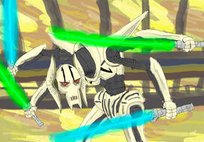 General Grievous Digital Doodle