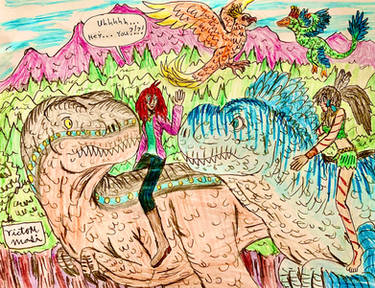 Rex Riders of Different Worlds