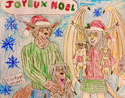 Christmas with Adrian and Faye