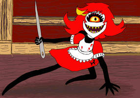 Niffty Hazbin Hotel fanart