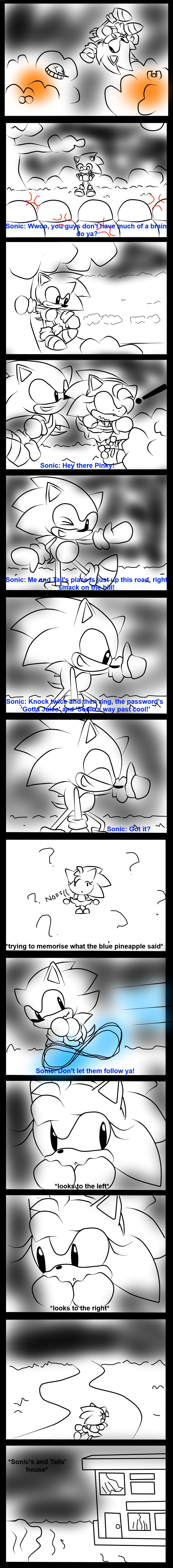 A Classic Sonamy Comic Made By FireWitch25  Classic Love Story Sonamy  Comic 