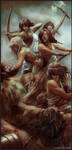 Amazons Attack by ThanosTsilis