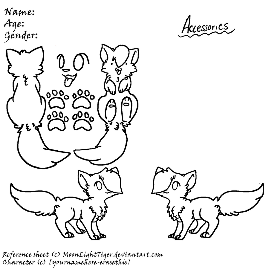 Cat Reference Sheet Free Use By Appledew On Deviantart Of Cat Reference She...
