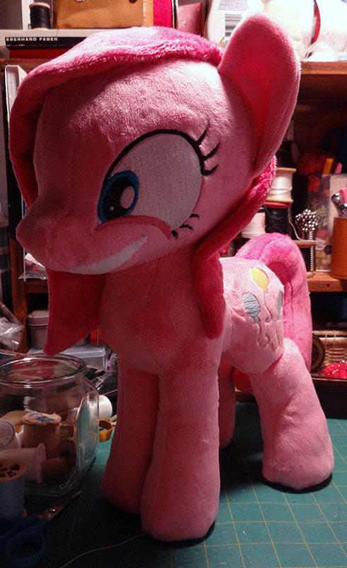 Pinkamena Diane Pie Plushie by AppleDew on DeviantArt