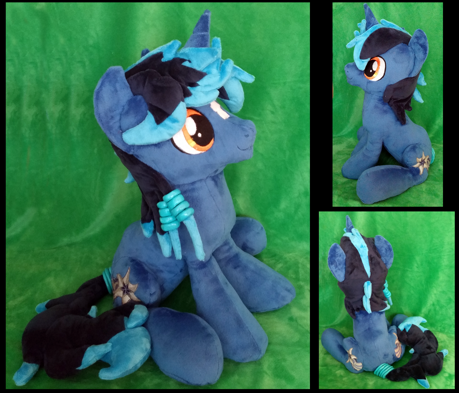 Sitting OC Lunatic Plushie :Commission: