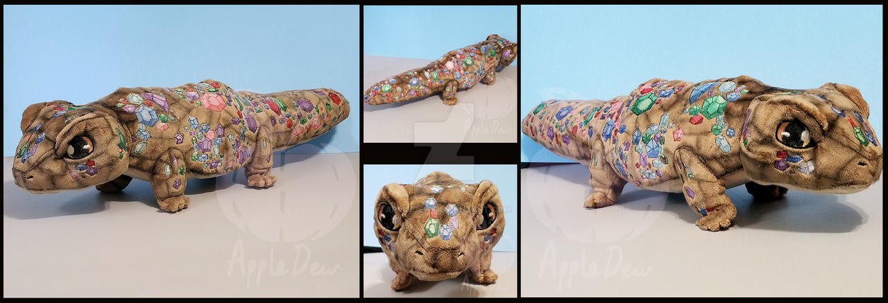Demon Souls Crystal Lizard Plush
