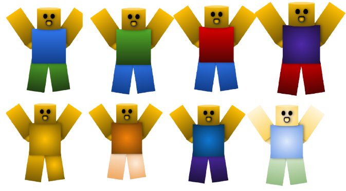 T-POSING ROBLOX NOOB by bySioul on DeviantArt