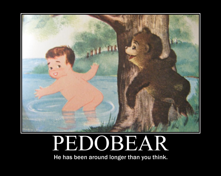 Pedobear motivational poster