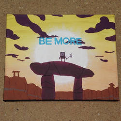 BE MORE Adventure Time Title Card