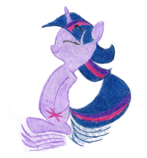 Twilight's Snoopy Dance - Animated GIF