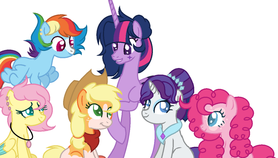 Mlp Rd Mane Mlp Mane 6 by Spider-Stark-Loser16 on DeviantArt