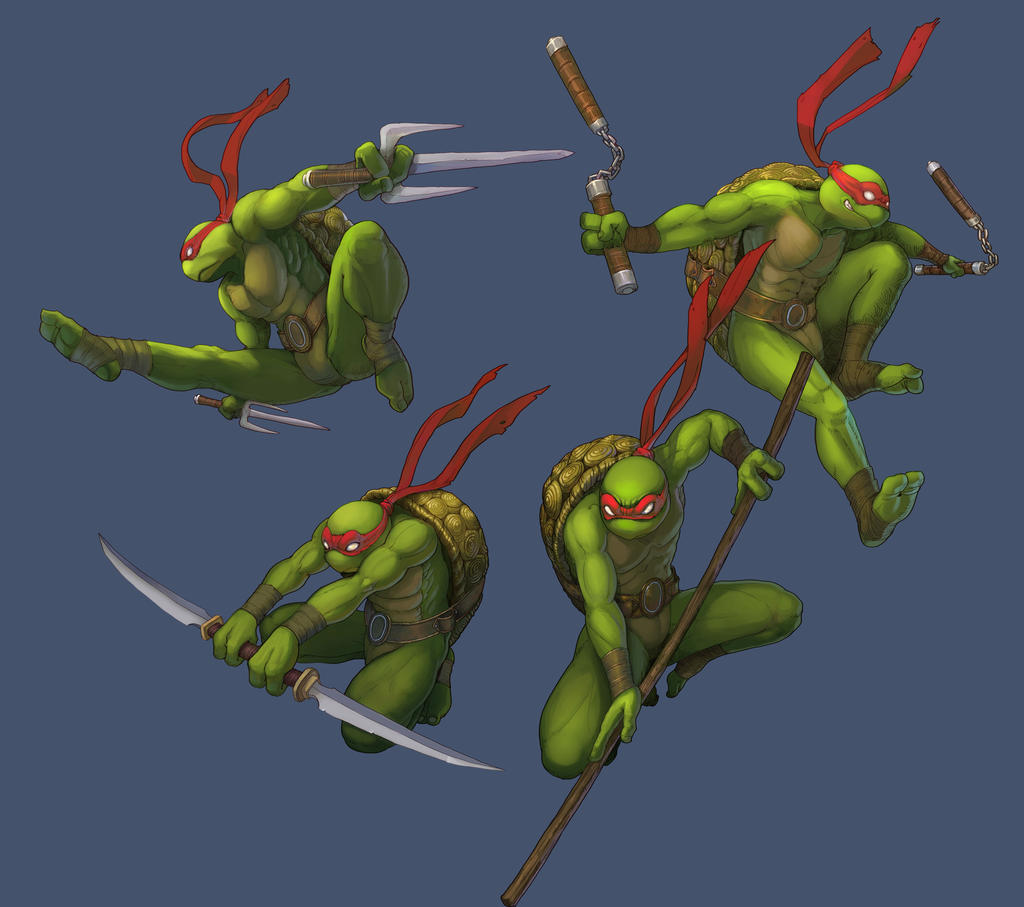 tmnt by zhuyukun on DeviantArt