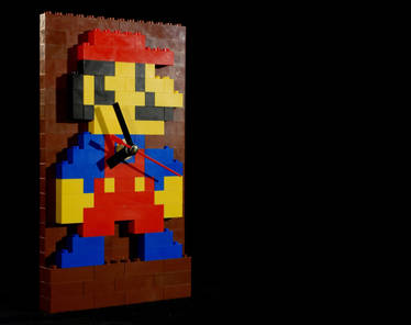 Mario LEGO Clock