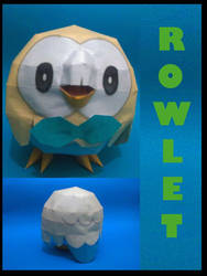 rowlet papercraft