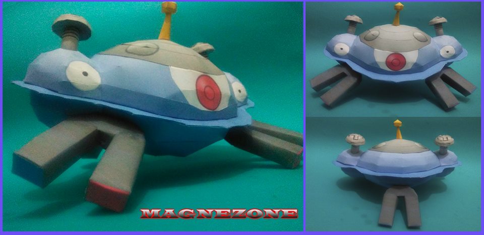 magnezone papercraft