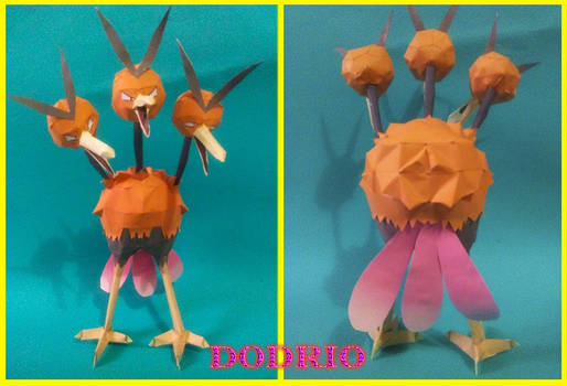 dodrio papercraft