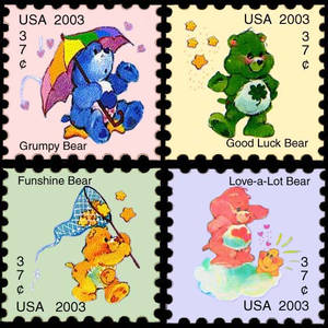 Care Bear Stamps