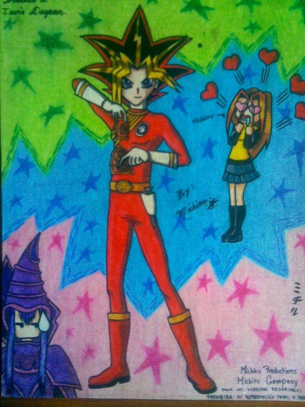 Yami Yugi's Ranger version by Michirulicious on DeviantArt