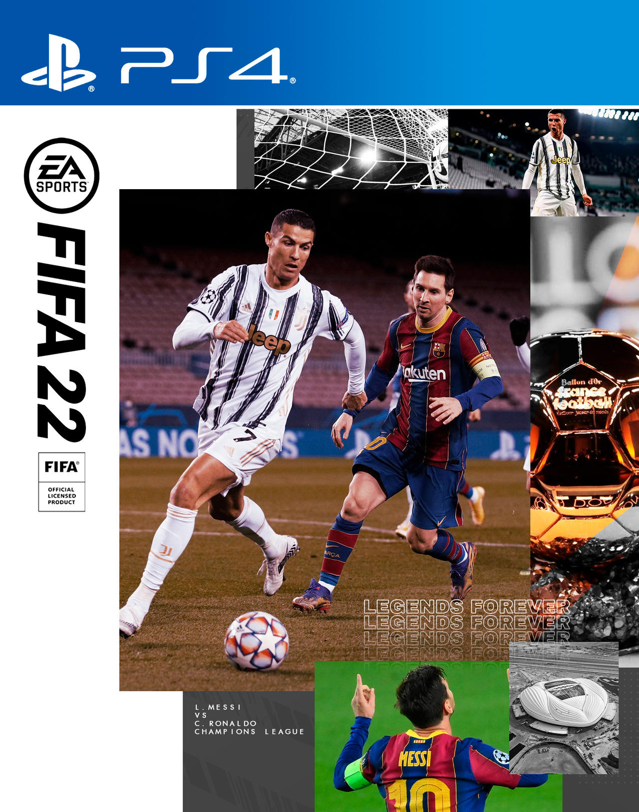 FIFA 22 Cover Concept PS4 by aleytus001 on DeviantArt